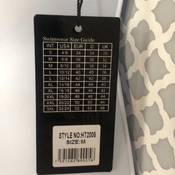 Red Bees black strappy bikini set HT2005 - Picture 4 of 6